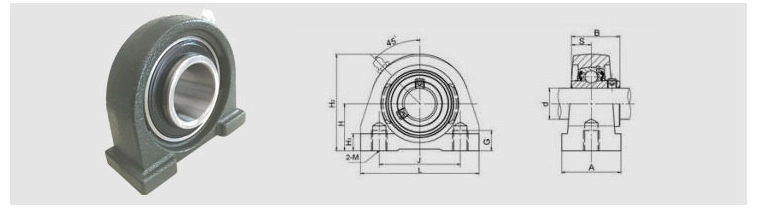 Auto Engine Part Pillow Block Bearing Ucflu (206 207 208 209 210) for Conveyor Belt by Cixi Kent Bearing Manufacturer