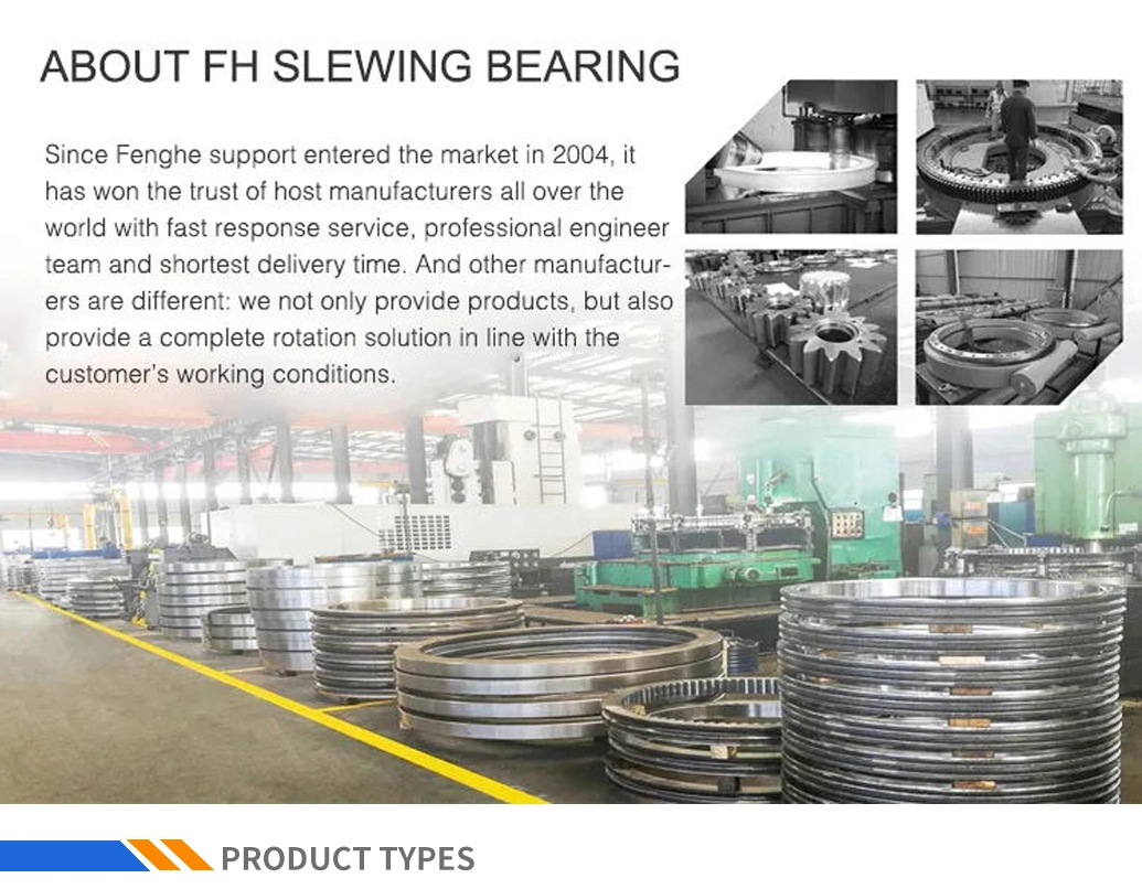 Crane Slewing Ring Bearings for Cantilever Conveyor, Turntable Bearing