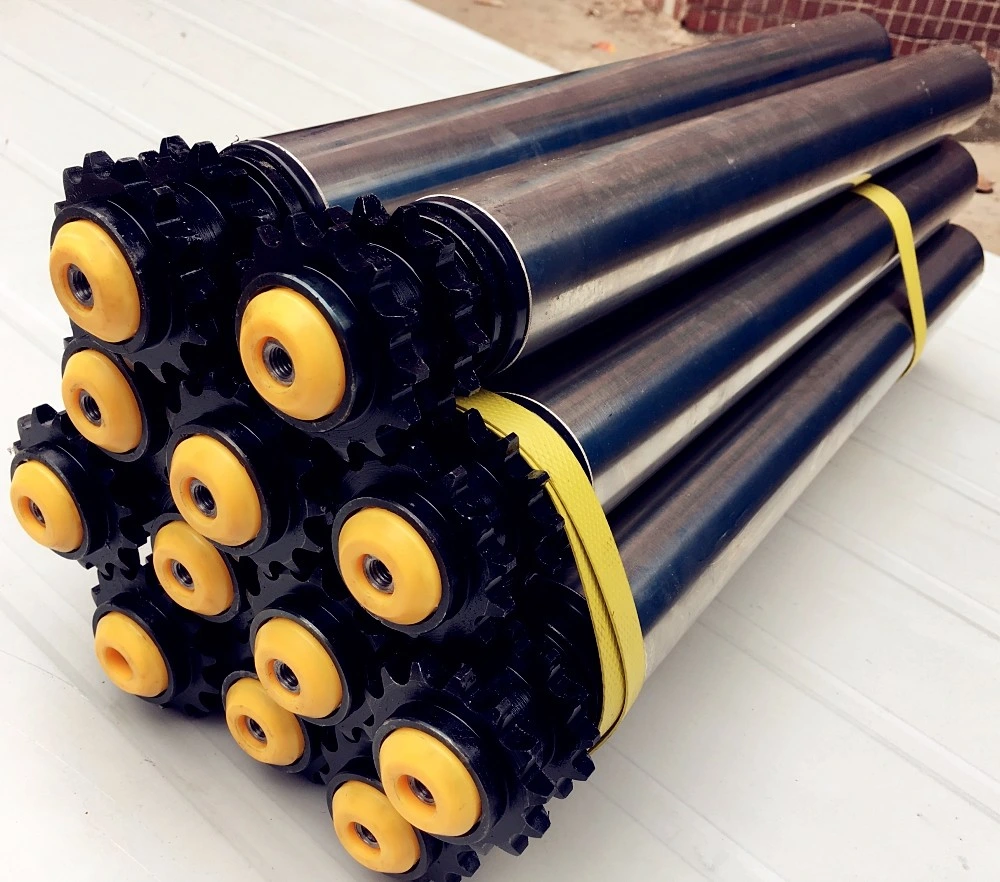 Light Duty Transport Rollers for Logistics Conveyor, Conveyor Idlers, Idler Rollers