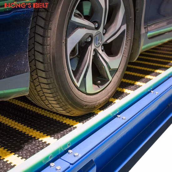 Hongsbelt Modulares Kunststoff-Förderband Modulares Förderband für die Schwerlast-Automobilindustrie